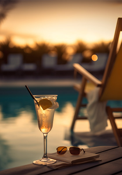 Liberty Kusadasi Sunset Restoran Card
