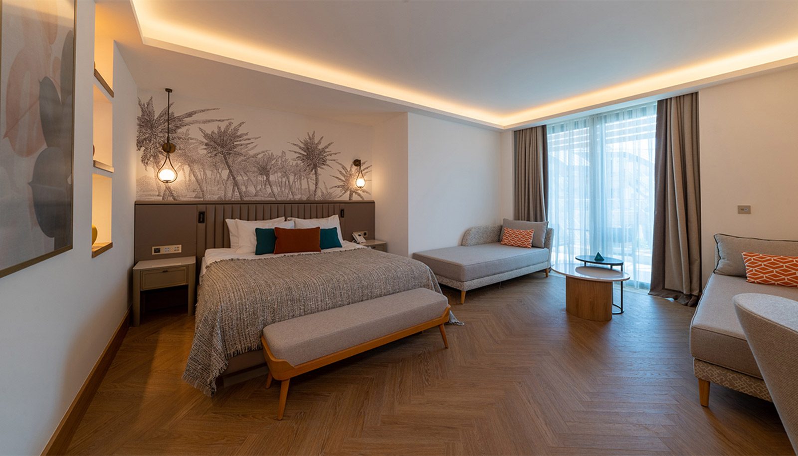 Liberty Fabay Havuza Direkt Cikisli Genis Oda Slider